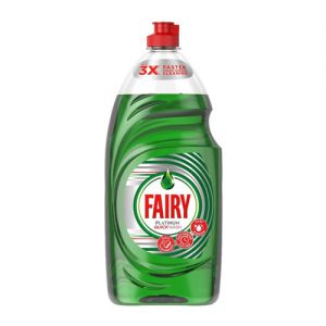 Fairy Original Washing Up Liquid Green with LiftAction 383ml (10 Pack)