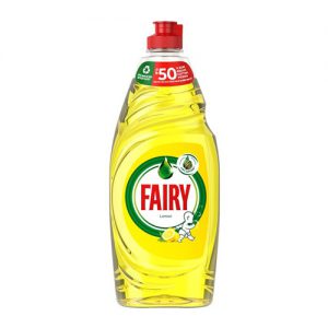 Fairy Lemon Washing Up Liquid with LiftAction 383ml (10 Pack)
