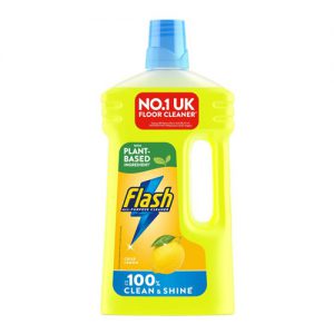 Flash Multipurpose Floor Liquid Cleaner Crisp Lemon 950ml (6 Pack)