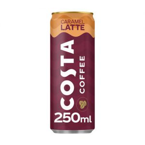 Costa Latte Caramel Can 250ml (12 Pack)