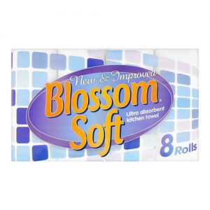 Blossom Soft Kitchen Towel 8 Roll (3 Pack)