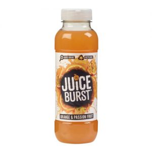 Juice Burst Orange & Passion Fruit 330ml (12 Pack)
