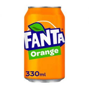 Fanta Orange Can 330ml(24 Pack)