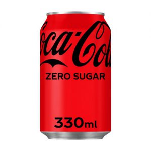 Coca-Cola Zero Sugar Can 330ml (24 Pack)