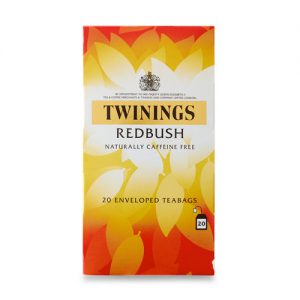 Twinings Redbush Tagged Envelope Tea Bags x 20 (4 Pack)